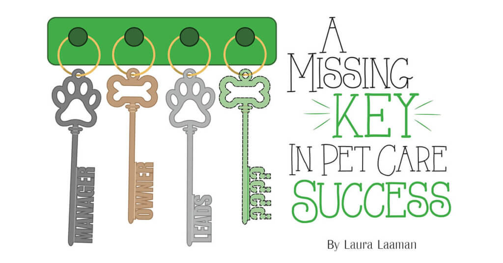 a missing key in pet care success
