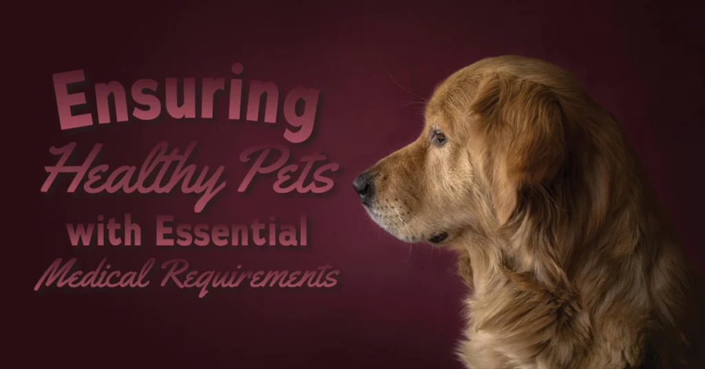 Ensuring Healthy Pets with Essential Medical Requirements