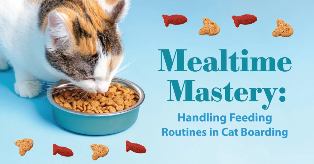 Mealtime Mastery: Handling Feeding Routines in Cat Boarding