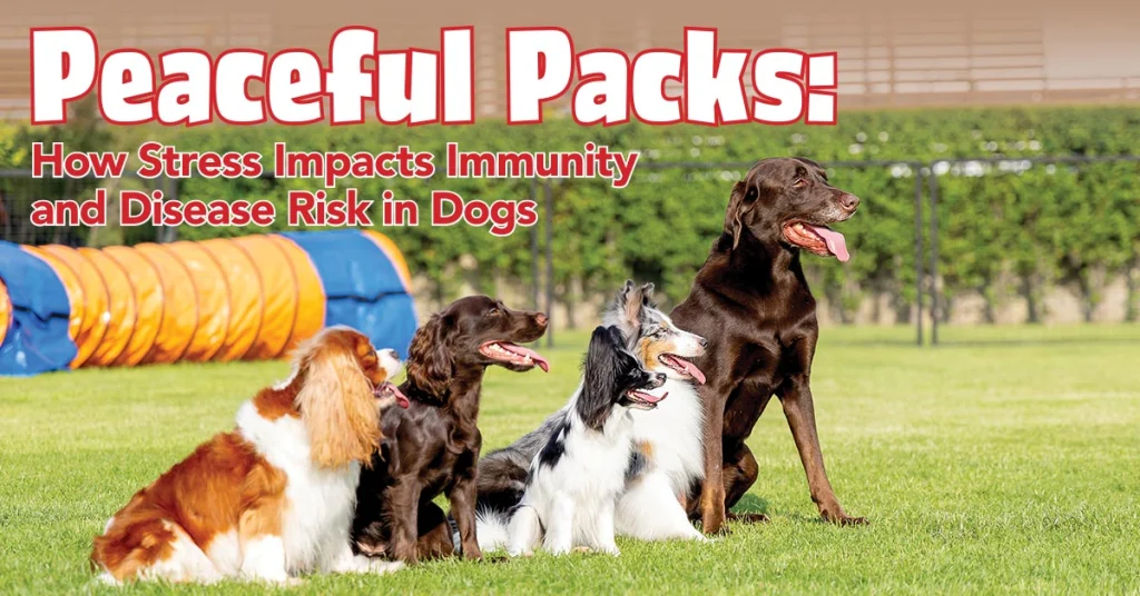 Peaceful Packs: How Stress Impacts Immunity and Disease Risk in Dogs